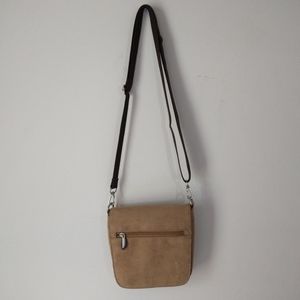 Tan Travelon Crossbody Bag